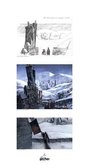 Stuart Craig-Creating Hogsmeade Triptychs