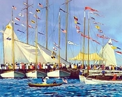 Sally Caldwell Fisher-Regatta Day