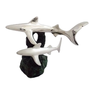 Dargenta-Adult & Young Shark Statue