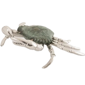 Dargenta-Silver Blue Crab Statue