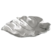 Dargenta-Leaf Silver Fruit Bowl Table Centerpiece