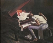 Ernie Barnes-The Tunesmith