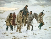 Howard Terpning-CHIEF JOSEPH RIDES TO SURRENDER