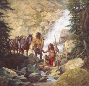 Howard Terpning-THE TRACKERS