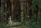 James Christensen-Queen Mab In The Ruins Limited Edition Print