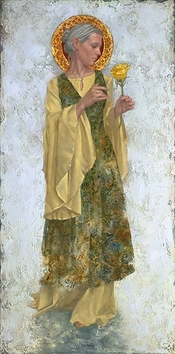 James Christensen-The Yellow Rose MASTERWORK CANVAS EDITION