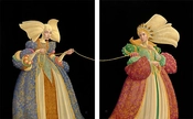 James Christensen-The Tie That Binds Limited Edition DIPTYCH