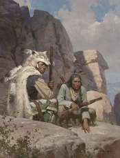 Z.S.  Liang-Observers Above Fort Phil Kearny 1868