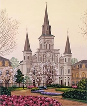 Liudmila Kondakova-Dawn-In Jackson Square