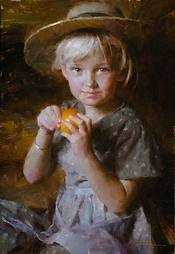 Morgan Weistling-Tangerine ARTIST PROOF SMALLWORK EDITION