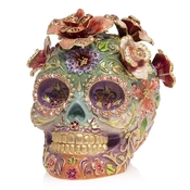 Jay Strongwater-Catrina - Skull with Roses