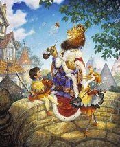 Scott Gustafson-Old King Cole Limited Edition Print