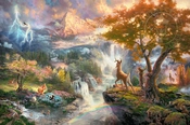 Thomas Kinkade Disney-Bambi's First Year