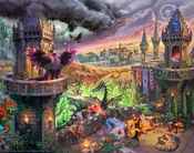 Thomas Kinkade Disney-Maleficent