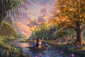 Thomas Kinkade Disney-Pocahontas Colors Of Love