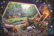 Thomas Kinkade Disney-Snow White and the Seven Dwarfs