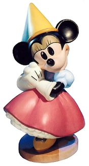 WDCC Disney Classics-Brave Little Taylor Minnie Mouse Princess Minnie