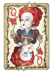 Mike Peraza-Red Queen Deluxe - From Disney Alice in Wonderland