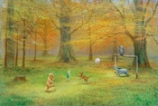 Peter Ellenshaw-Pooh Soccer - From Disney Winnie the Pooh