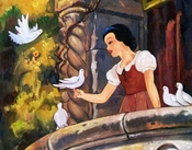 Jim Salvati-Snow White On The Balcony