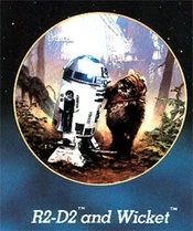 Thomas Blackshear-Star Wars Series - R2d2 And Wicket