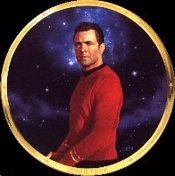 Thomas Blackshear-Star Trek Scotty 25th Anniversary Plate