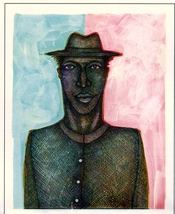 Charles Bibbs-Thin Man #2 Giclee