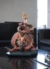 Lladro - Protective Dragon - Golden Luster and Red