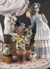 Lladro - Flowers market 