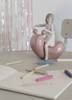 Lladro - My Seesaw Balloon Girl Pink