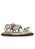 Lladro - We Follow in Your Steps Elephants