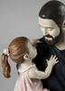 Lladro - In Daddy's Arms