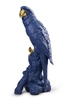 Lladro - Macaw Bird. Blue-Gold