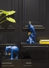 Lladro - Leading The Way Elephants. Blue-Gold