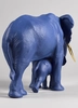 Lladro - Leading The Way Elephants. Blue-Gold