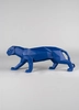 Lladro - Panther (Blue Matte)