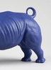 Lladro - Rhino (Blue-Gold)