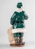 Lladro - Santa Is Here - Green