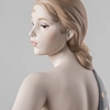 Lladro - Nude with shawl Metallic Sculpture - 100x100