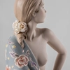 Lladro - Nude with shawl Metallic Sculpture - 100x100