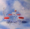 WDCC Disney Classics - Mary Poppins Table and Chairs Accessory Set A Magical Setting