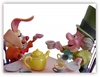 WDCC Disney Classics - Alice In Wonderland Mad Hatter And March Hare A Very Merry Unbirthday