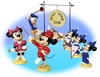 WDCC Disney Classics - Mickey Mouse Club Mickey's Nephews Sounds The Trumpets