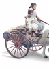 Lladro Black Legacy - FLOWER WAGON