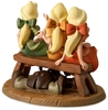 WDCC Disney Classics - Village Girls & LeFou Sitting Pretty From Beauty and The Beast