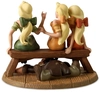 WDCC Disney Classics - Village Girls & LeFou Sitting Pretty From Beauty and The Beast