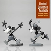 Walt Disney Archives - Mickey and Minnie B/W Maquettes 