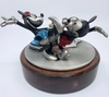 WDCC Disney Classics - Mickey and Minnie Jitterbugging Pewter Sculpture