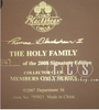 Ebony Visions - The Holy Family 2008 Signature Edition Blackshear Membership