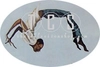 Ernie Barnes - Head Over Heels-Signed